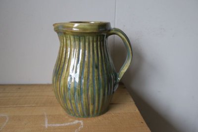 画像1: 北窯　米司工房　松田健悟　6.5寸ピッチャー
