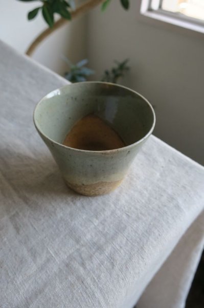 画像1: 陶器工房 壹　mintama　カップ小　アッシュ (1)