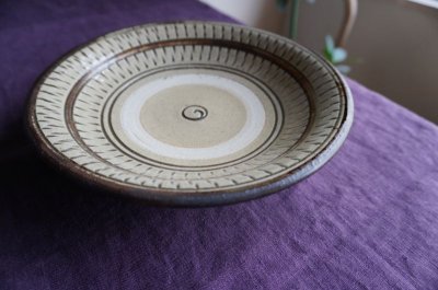 画像1: 北窯　米司工房　松田健悟　 7寸皿