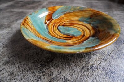 画像1: 北窯　米司工房　松田健悟　9寸皿 