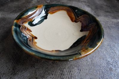 画像1: 北窯　米司工房　松田健悟 　8寸皿