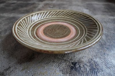 画像1: 北窯　米司工房　松田健悟 　8寸皿