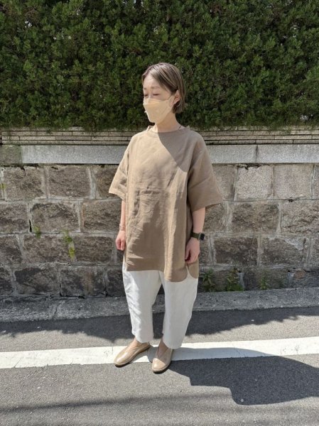 画像5: MITTAN   大麻プルオーバー　高密度(草木染) (5)