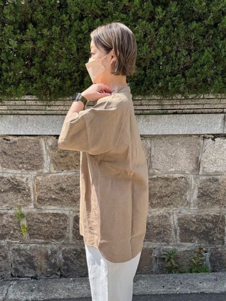 画像4: MITTAN   大麻プルオーバー　高密度(草木染) (4)