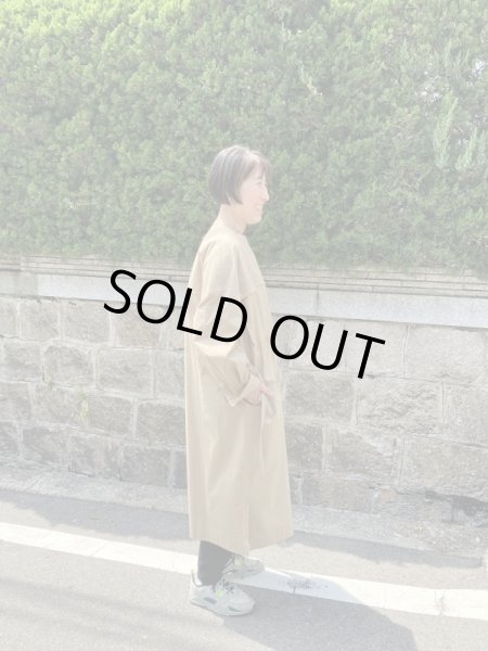 画像3: 1dozen　チェストポケットロングワンピース　Beige (3)