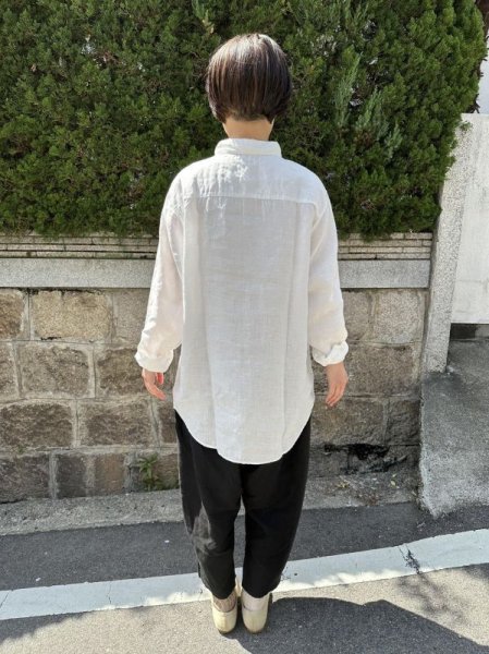 画像3: MITTAN 大麻シャツ大 白 (3)