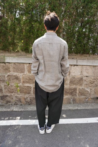 画像2: MITTAN  大麻パンツ（高密度）黒　 (2)