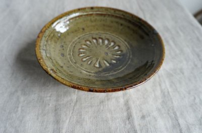 画像1: 西持田窯　5.5寸皿 