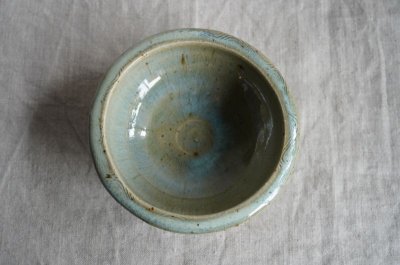 画像1: 西持田窯　4寸ふち返し鉢
