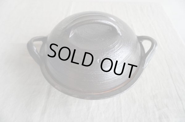 画像2: 野はら屋　耐熱土鍋　大 (2)