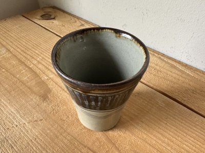 画像1: 神谷窯　Vカップ