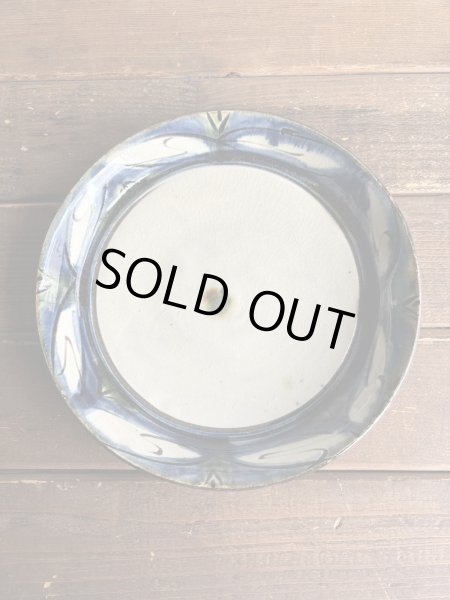 画像1: 福田健冶　7寸平皿 (1)