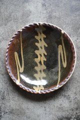 前野直史 スリップ六寸皿