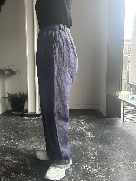 画像4: MITTAN  大麻デニムワイド【PT-102】 (4)