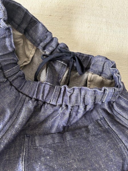 画像7: MITTAN  大麻デニムワイド【PT-102】 (7)