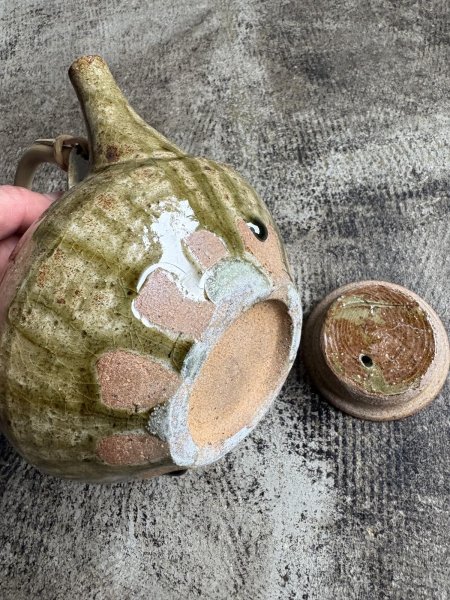 画像4: 西持田窯 土瓶(大) (4)