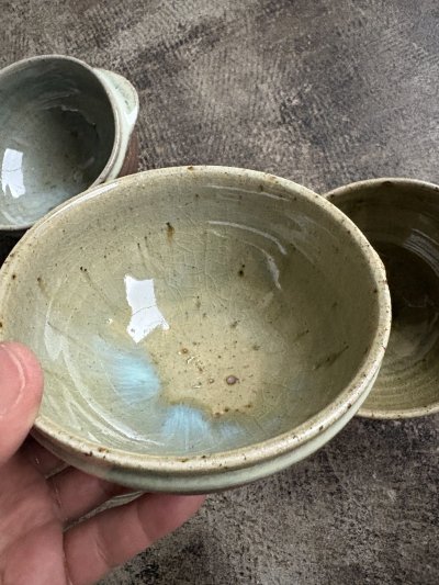 画像2: 西持田窯 耳付き碗