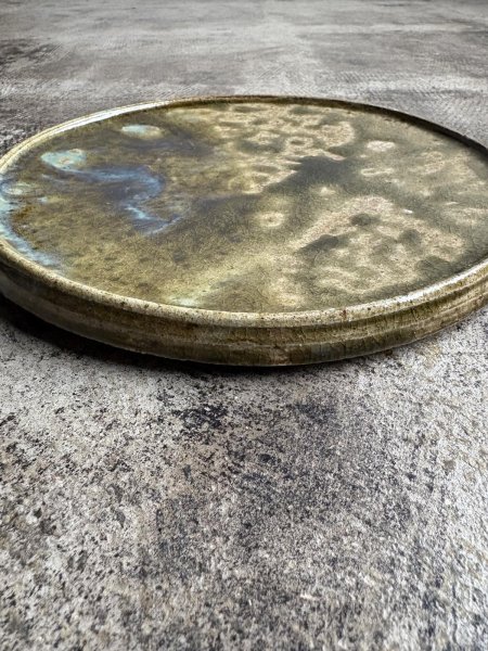 画像2: 西持田窯 8寸板皿 (2)