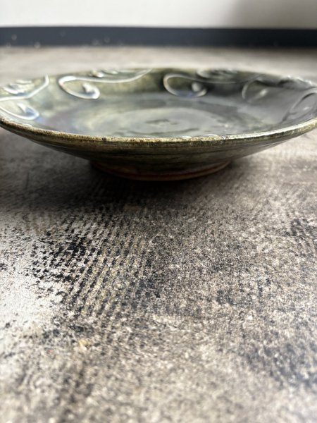 画像2: 西持田窯 8寸皿 (2)