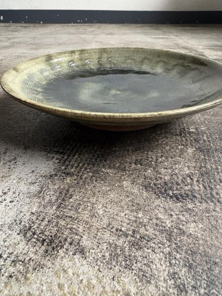 画像2: 西持田窯 8寸皿 (2)