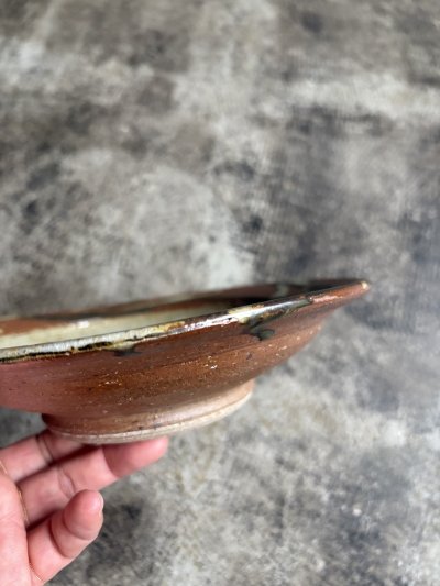 画像1: 西持田窯 6.5寸深皿