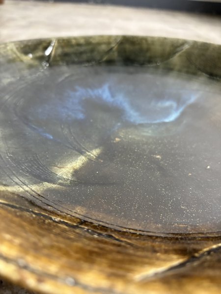 画像5: 西持田窯 尺1寸皿 (5)