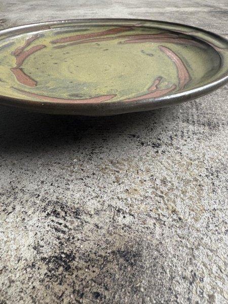 画像2: 西持田窯 8寸皿 (2)