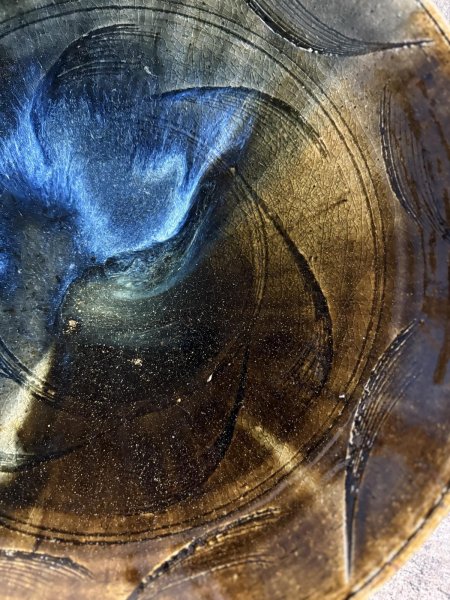 画像4: 西持田窯 尺1寸皿 (4)