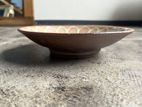 画像2: 西持田窯 8寸皿 (2)