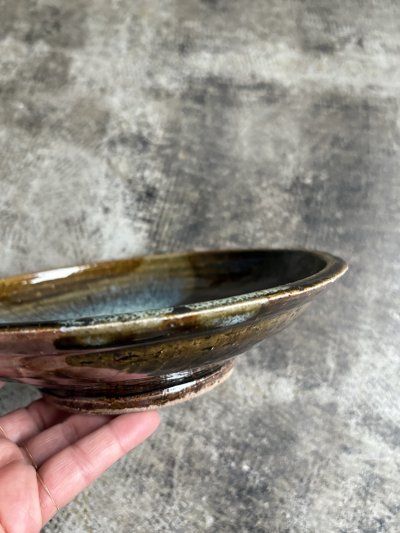 画像1: 西持田窯 7寸皿