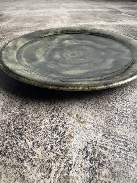 画像2: 西持田窯 8寸皿 (2)