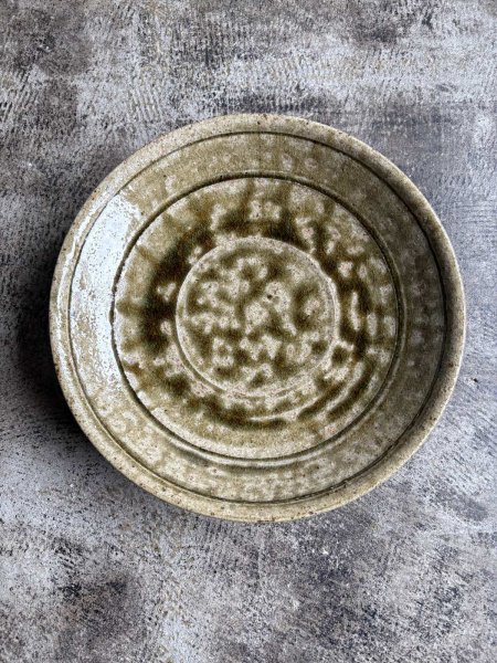 画像1: 西持田窯 8寸皿 (1)