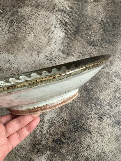 画像1: 西持田窯 7寸皿