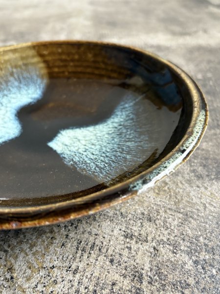 画像4: 西持田窯 7寸皿 (4)