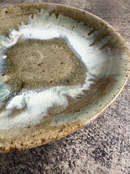 画像4: 西持田窯 7寸皿 (4)