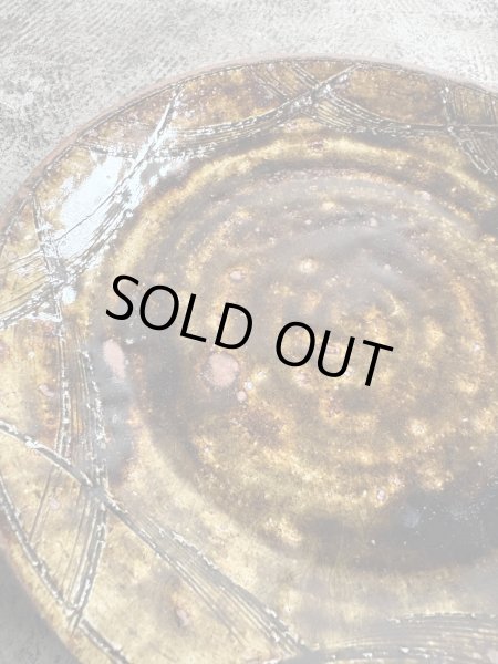 画像4: 西持田窯 7寸皿 (4)