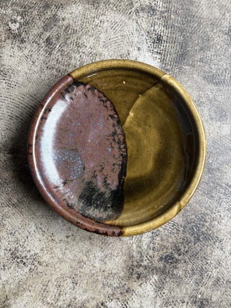 画像1: 西持田窯 8寸皿 (1)