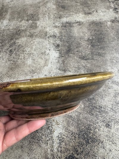 画像1: 西持田窯 8寸皿