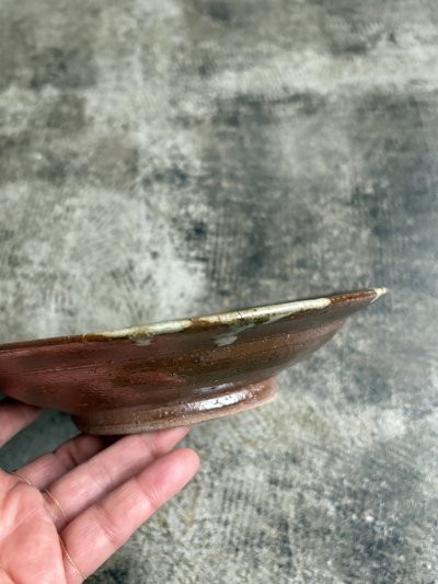 画像1: 西持田窯 6.5寸深皿