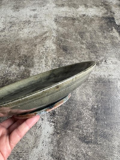 画像1: 西持田窯 8寸皿
