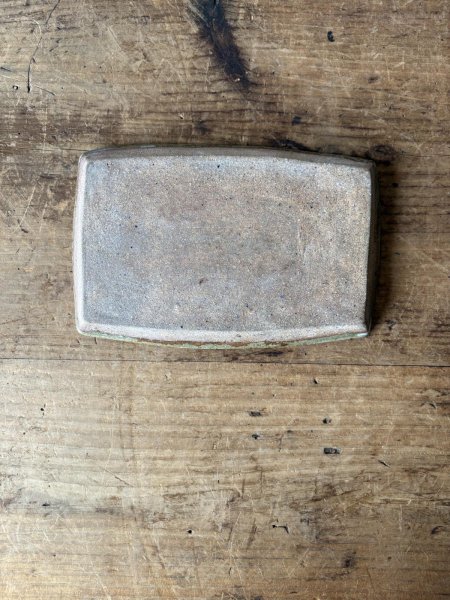 画像4: 西持田窯 6.5寸平角皿 (4)