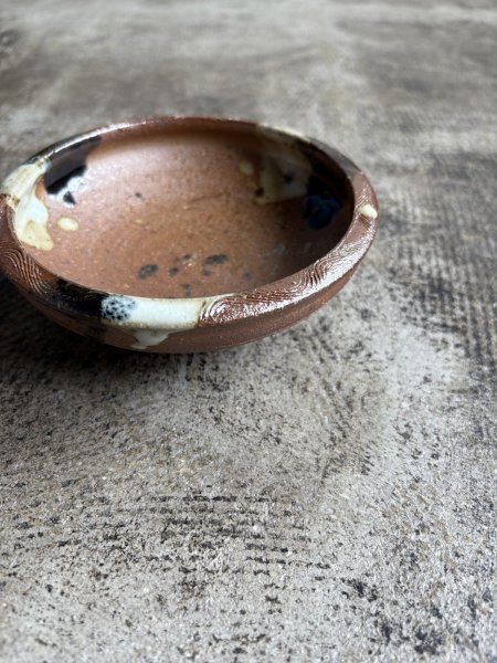 画像4: 西持田窯 ふち返し4.5寸鉢 (4)