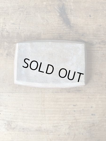 画像3: 西持田窯 6.5寸平角皿 (3)