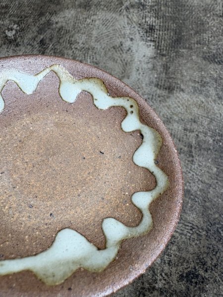 画像5: 西持田窯 3.5寸皿 (5)