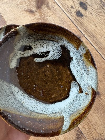 画像1: 西持田窯 4.5寸皿