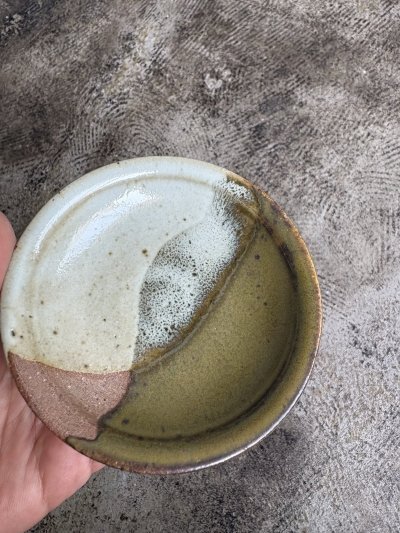 画像1: 西持田窯 3.5寸皿