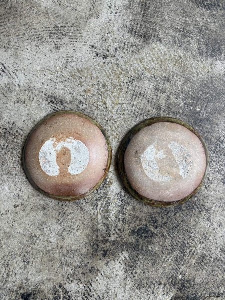 画像2: 西持田窯 押紋小皿 (2)