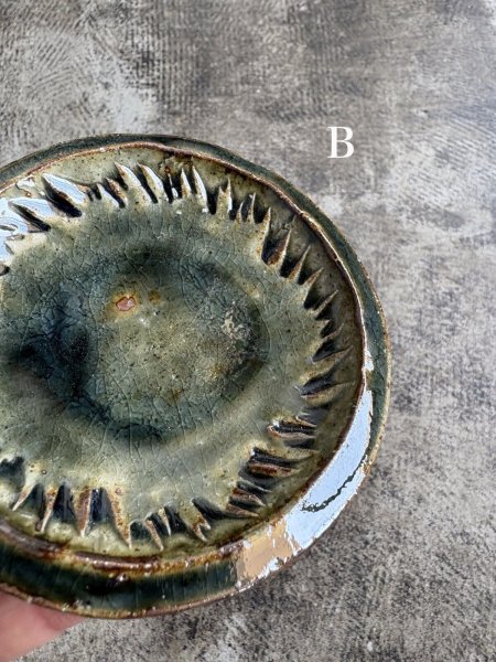 画像5: 西持田窯 押紋小皿 (5)