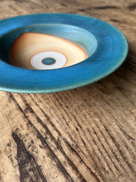 画像2: 陶器工房 壹　8寸深皿（ペルシャ） (2)