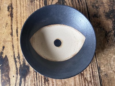 画像1: 陶器工房 壹　mintama　そばマカイ　ブラック
